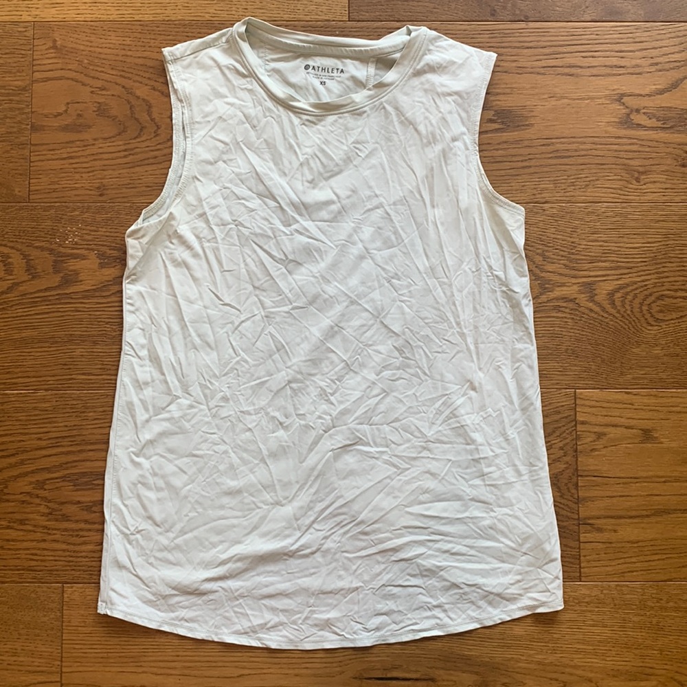 Athleta workout too with tie back